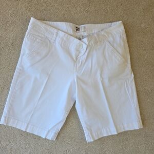 Women's White Shorts
